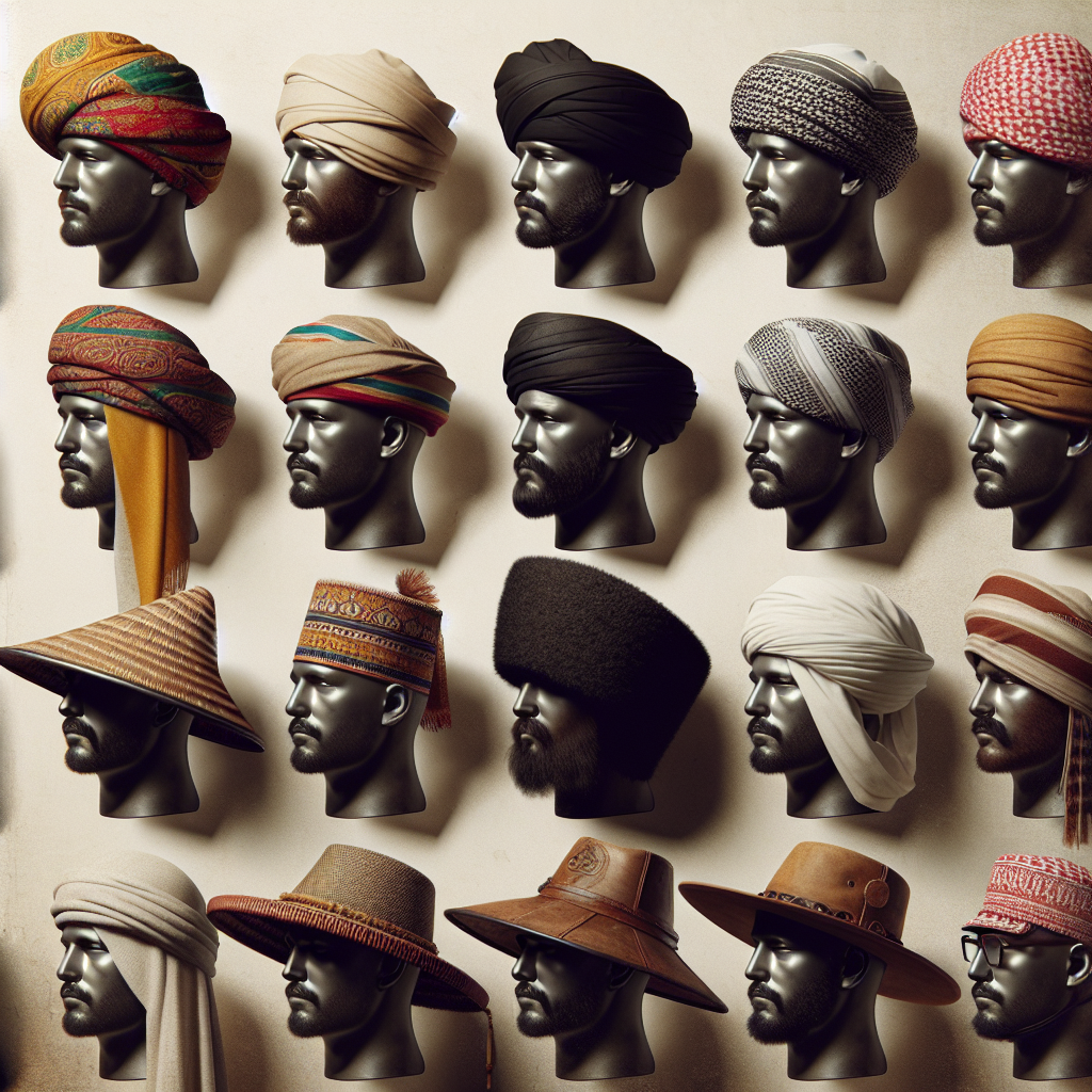 Мужские головные уборы: Виды и их особенности